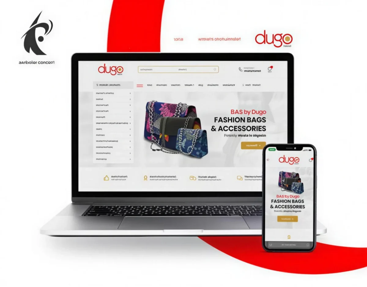 Dugo Limited website homepage designed by Kayshow Concept