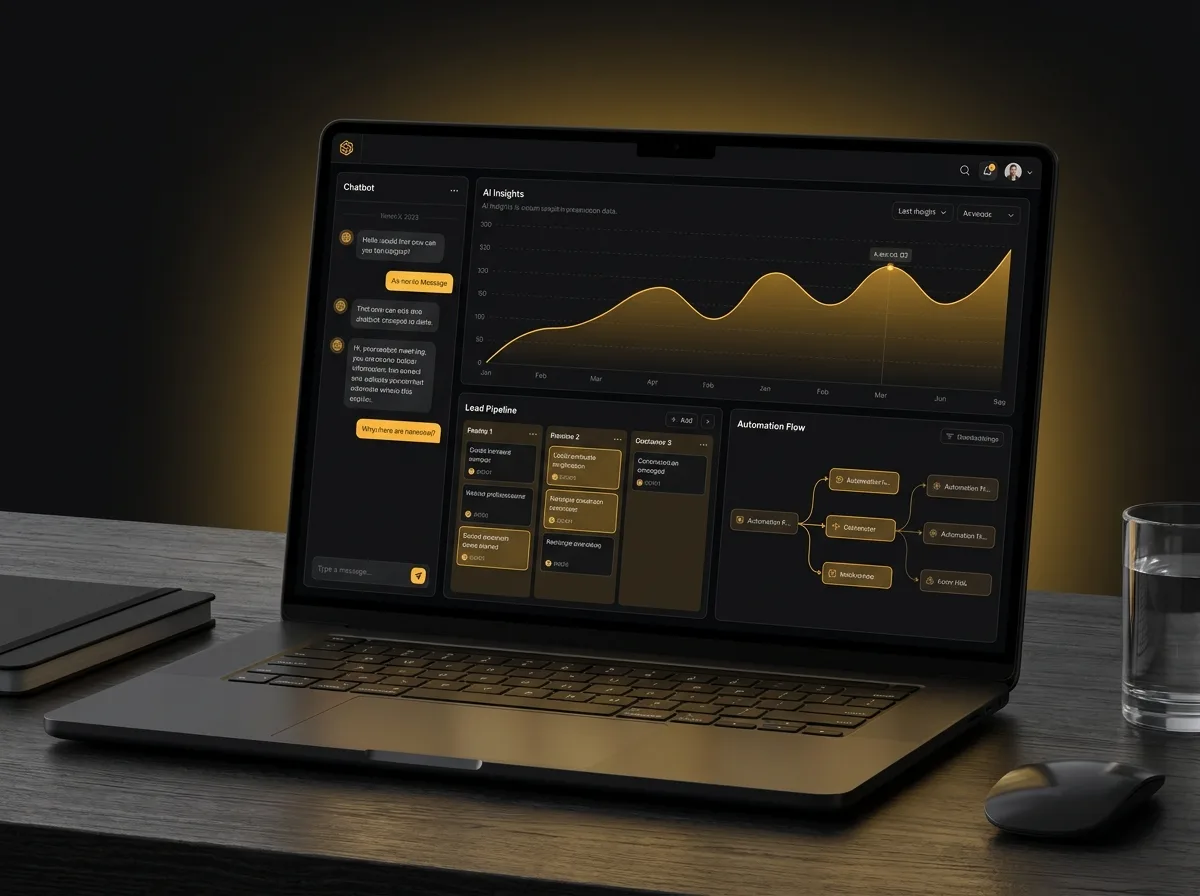 Marketing automation dashboard