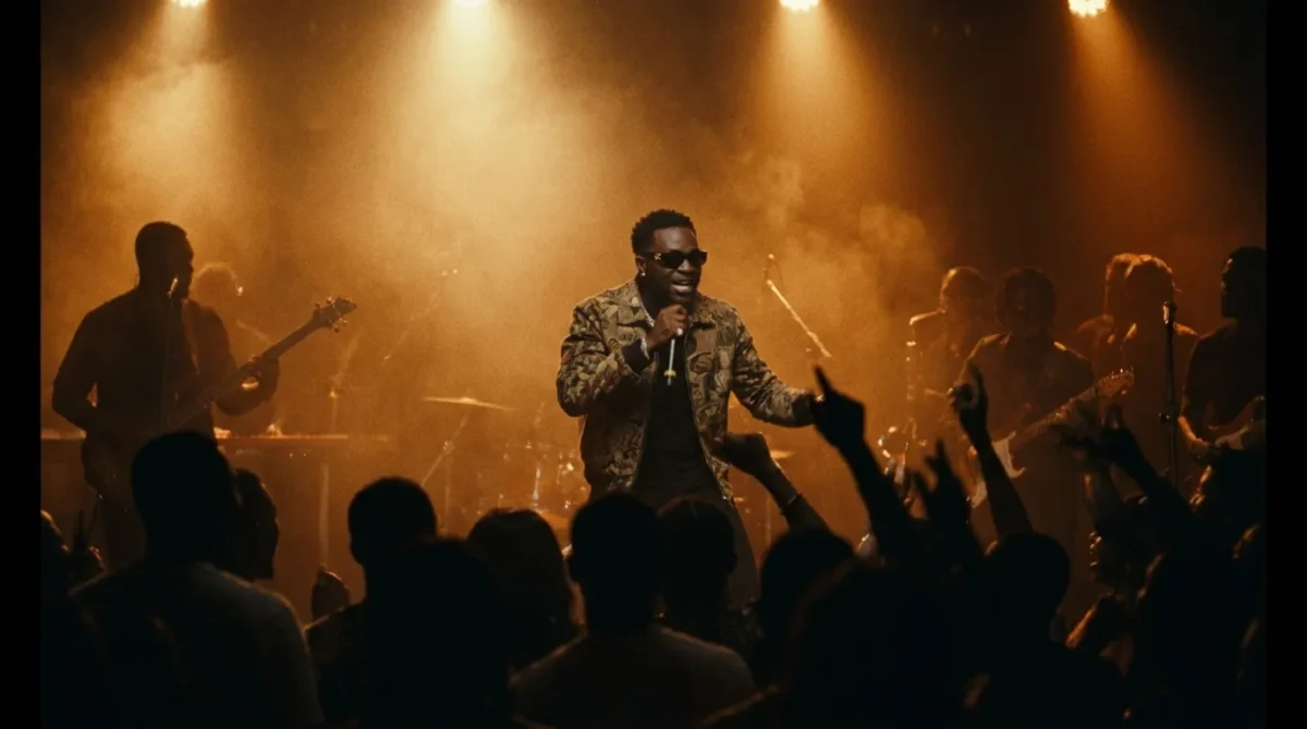 Music video production still