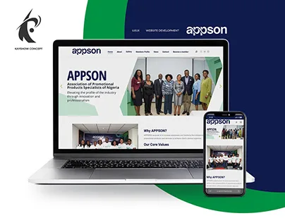 APPSON website by Kayshow Concept
